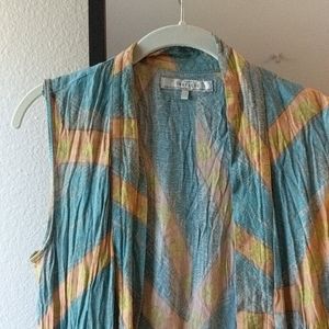 Zara Sleeveless Patterned Vest